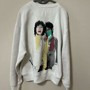 RS No. 9 Carnaby Rolling Stones MICK & KEITH GRAPHIC CREWNECK